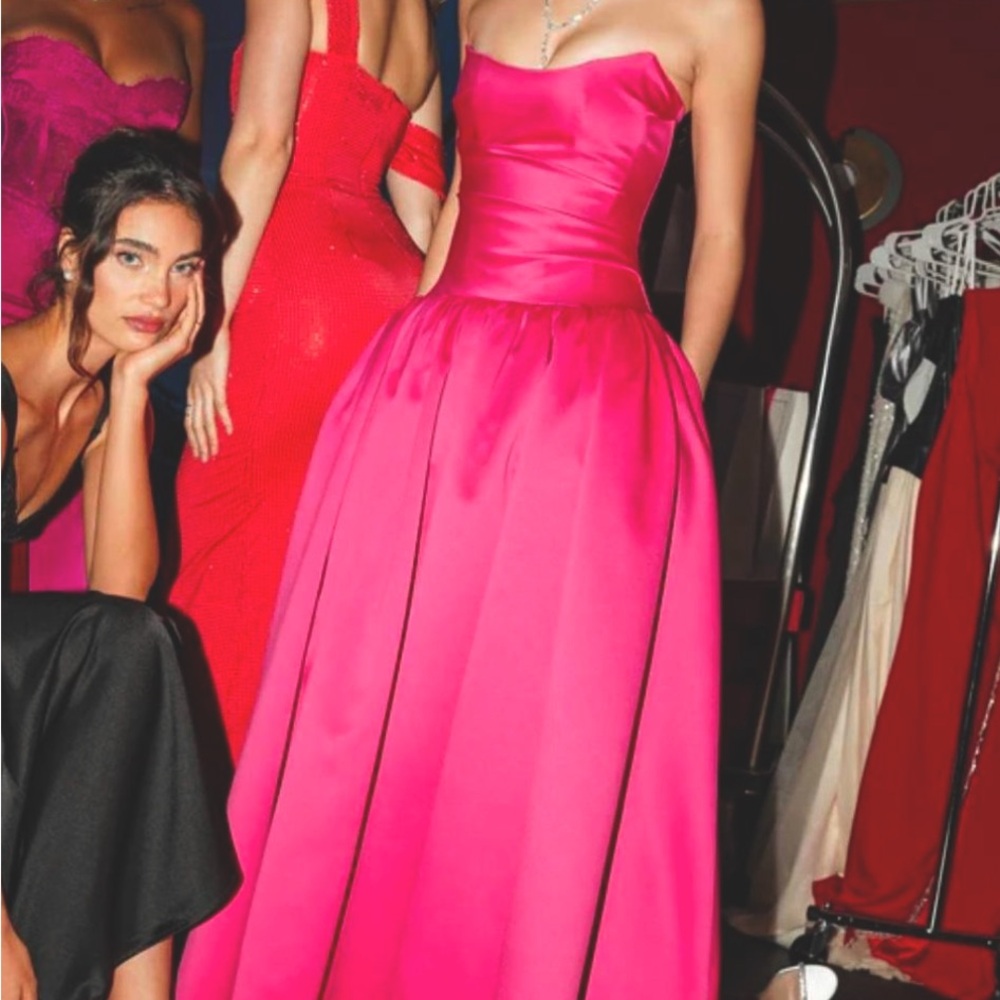Drop waist gown